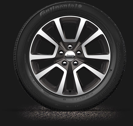 2014 Jeep Compass has 18 Inch Tires